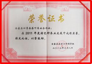 榮譽資質